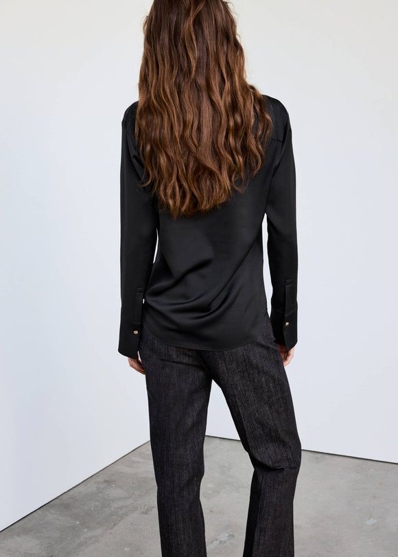 MANGO IDEALE 37014081-99 WOMEN SHIRT LONG SLEEVE