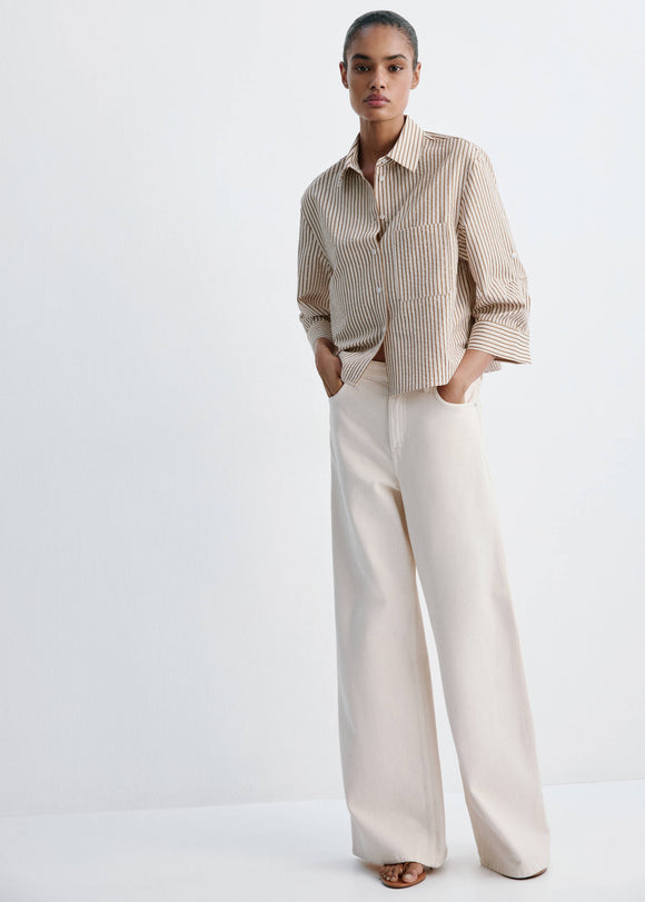 MANGO RUA 37014086-30 WOMEN SHIRT