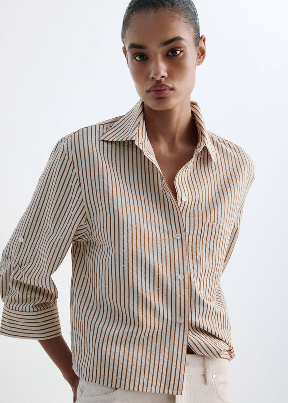 MANGO RUA 37014086-30 WOMEN SHIRT