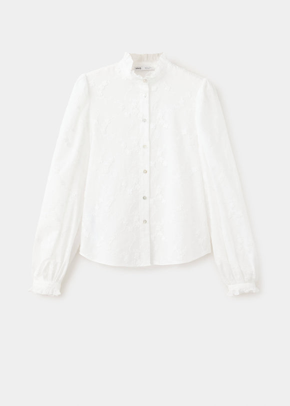 MANGO ROMA 37014087-01 WOMEN BLOUSE