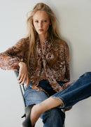MANGO SILVER 37014470-30 WOMEN BLOUSE-1