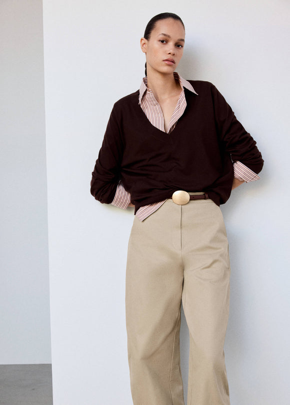 MANGO CERCLE 37014804-30 MANGO WOMEN TROUSER
