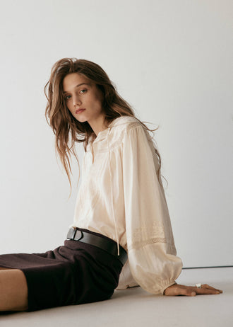MANGO RAQUEL 37015852-43 WOMEN BLOUSE