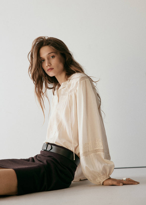 MANGO RAQUEL 37015852-43 WOMEN BLOUSE