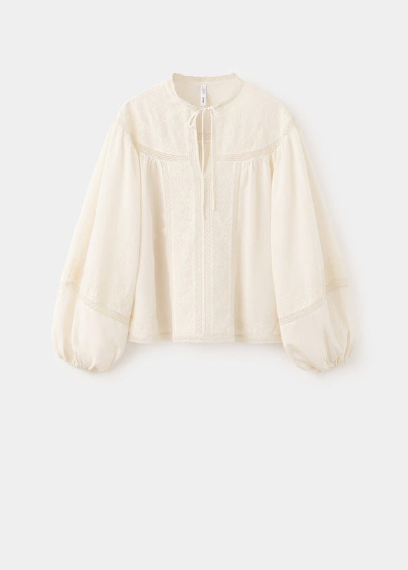 MANGO RAQUEL 37015852-43 WOMEN BLOUSE