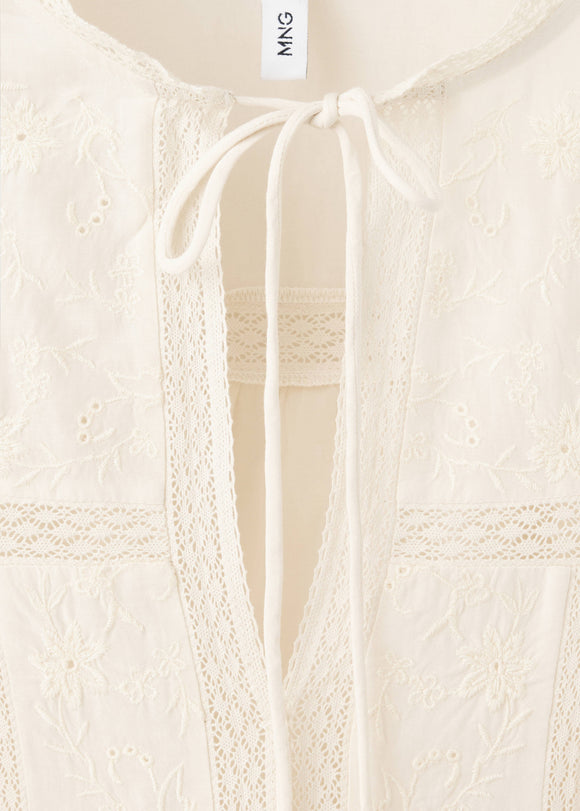 MANGO RAQUEL 37015852-43 WOMEN BLOUSE