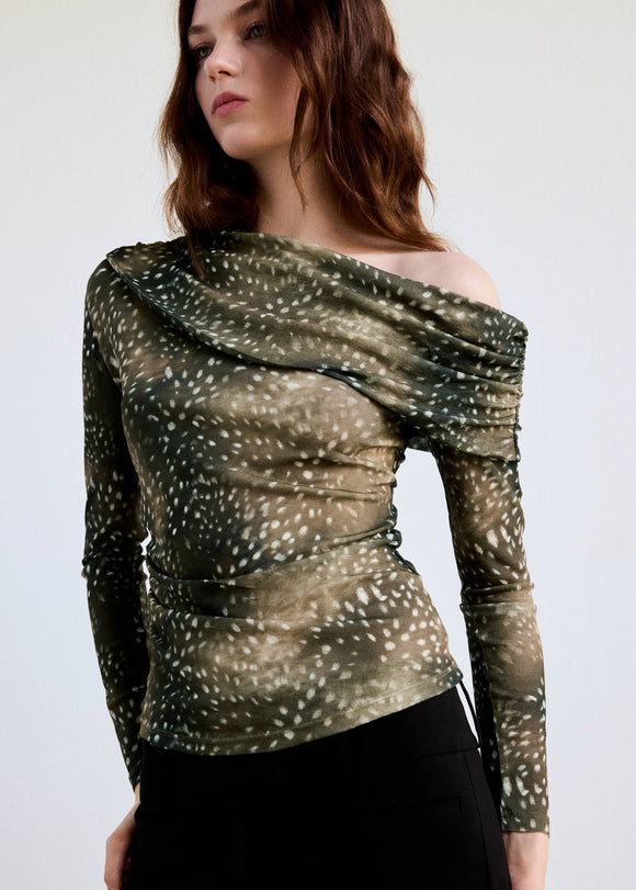MANGO BAMBI 37016017-30 WOMEN T-SHIRT