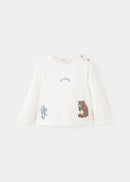 MANGO FOTO 37016341-02 KIDS NEW BORN BABY T-SHIRT-1
