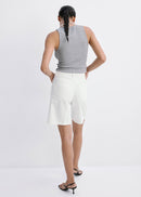 MANGO CAMILLA 37021348-01 MANGO WOMEN SHORT-6