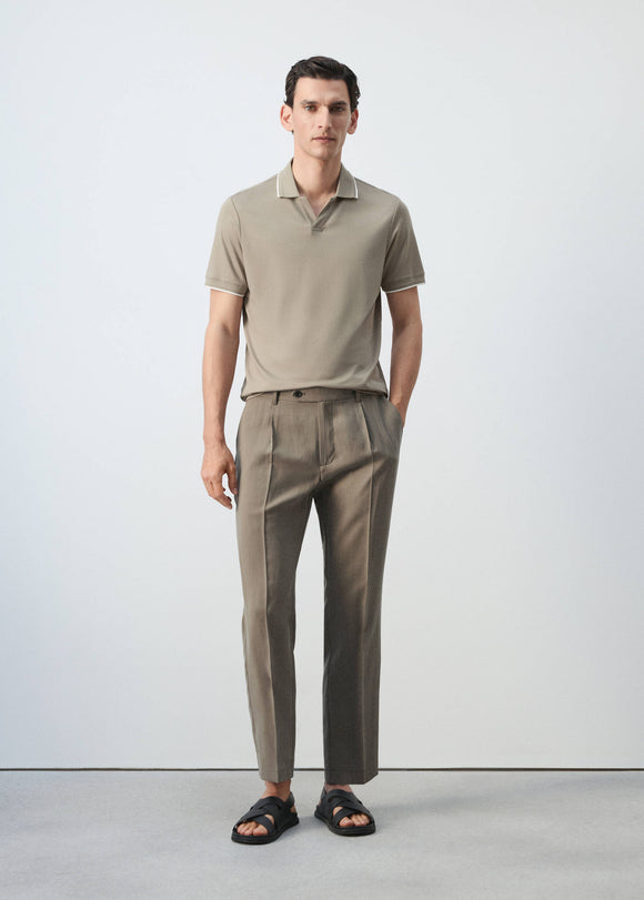 MANGO CARLEV 37021370-04 MANGO MEN POLO T-SHIRT
