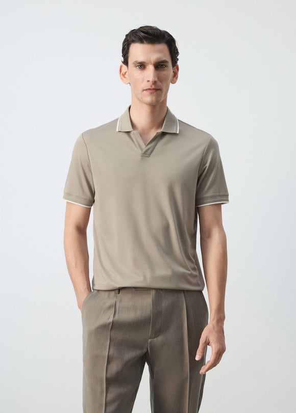 MANGO CARLEV 37021370-04 MANGO MEN POLO T-SHIRT