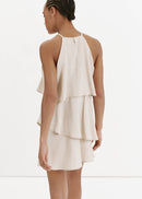 MANGO CREAM 37021377-05 MANGO WOMEN DRESS-6