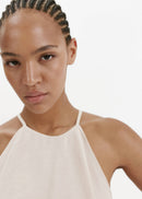 MANGO CREAM 37021377-05 MANGO WOMEN DRESS-5