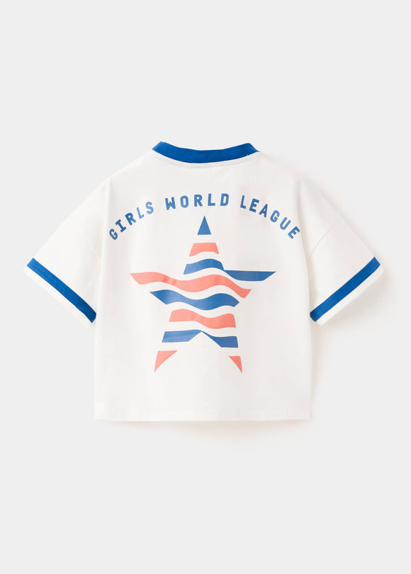 MANGO ENGLAND 37021397-02 MANGO KIDS GIRL T-SHIRT