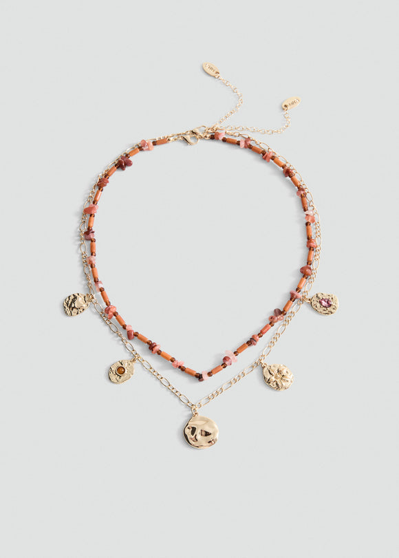 MANGO JUDITH 37021398-OR WOMEN NECKLACE