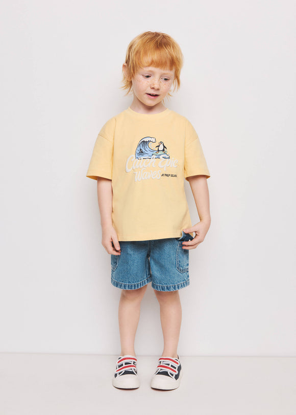 MANGO PENGUIN 37021401-12 MANGO BABY BOY T-SHIRT