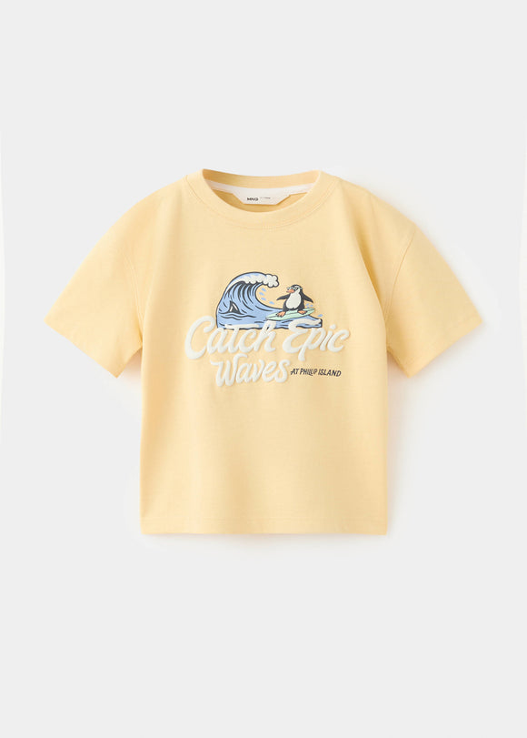 MANGO PENGUIN 37021401-12 MANGO BABY BOY T-SHIRT