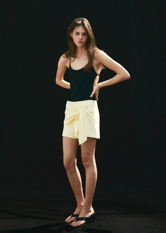 MANGO PISTACHO 37021468-11 MANGO WOMEN SHORT