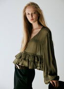 MANGO BETIS 37024088-43 MANGO WOMEN SHIRT-4