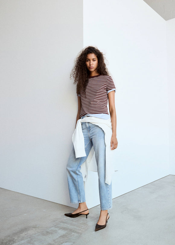 MANGO BLANCA 37024112-TM WOMEN DENIM JEANS