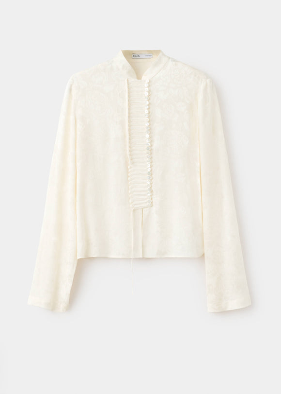 MANGO MILANA 37024468-02 MANGO WOMEN BLOUSE