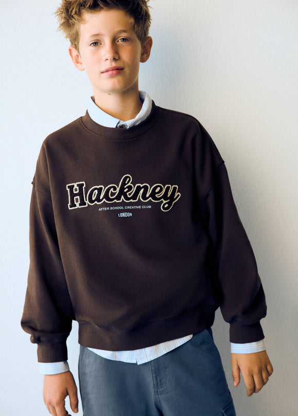 MANGO A2HACK 37025167-30 KIDS BOY SWEATSHIRT