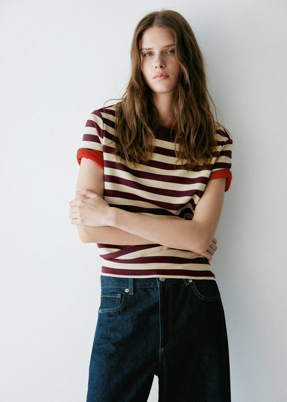 MANGO DOLL 37025853-76 WOMEN T-SHIRT
