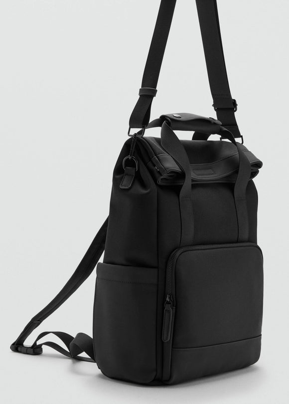 MANGO BAGFOLD 37031354-99 MANGO MEN BACKPACK