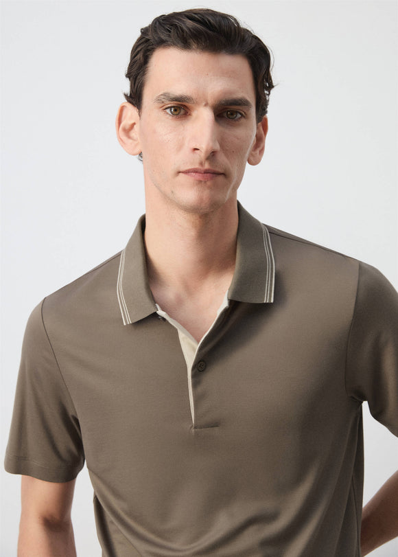 MANGO CARLEB 37031369-35 MANGO MEN POLO T-SHIRT
