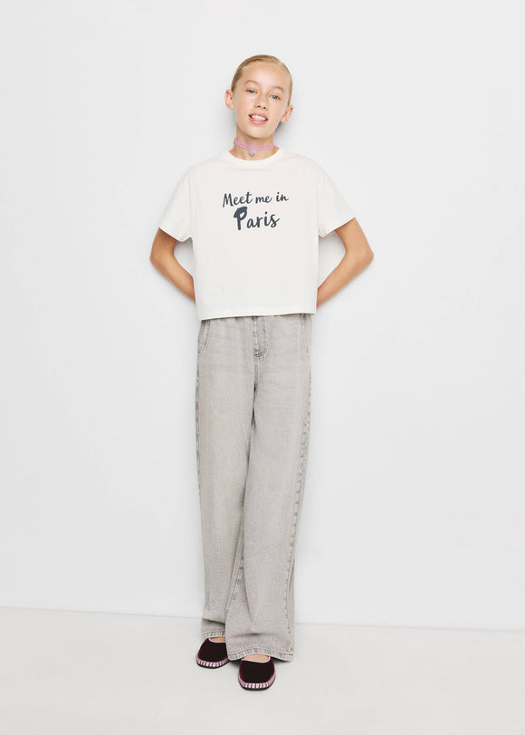 MANGO PARIS 37032908-02 MANGO KIDS GIRL T-SHIRT