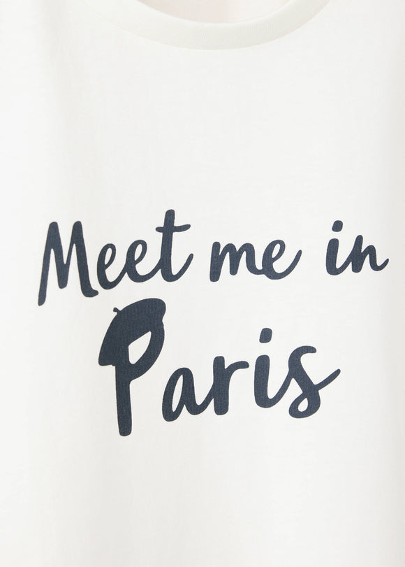MANGO PARIS 37032908-02 MANGO KIDS GIRL T-SHIRT