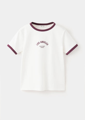 MANGO VIVO 37033874-02 KIDS GIRL T-SHIRT