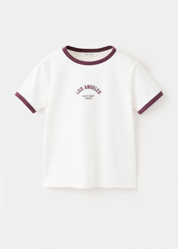 MANGO VIVO 37033874-02 KIDS GIRL T-SHIRT