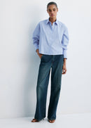 MANGO SHINNY 37034091-50 WOMEN SHIRT-2