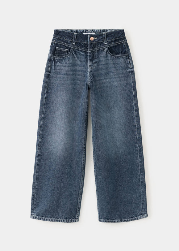MANGO BAGGY 37034413-TO KIDS GIRL JEANS