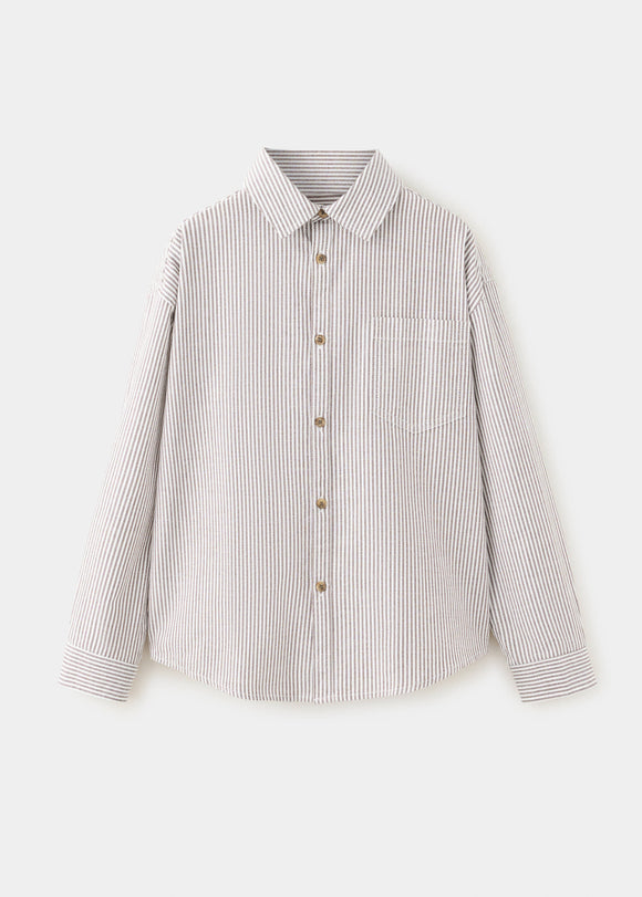 MANGO CHESS 37035170-30 KIDS BOY SHIRT LONG SLEEVE
