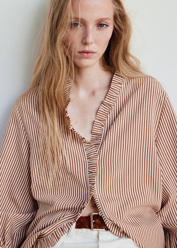 MANGO FLORETA 37035848-30 MANGO WOMEN BLOUSE