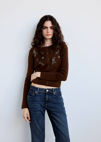 MANGO FLORCITA 37035880-30 WOMEN SWEATER