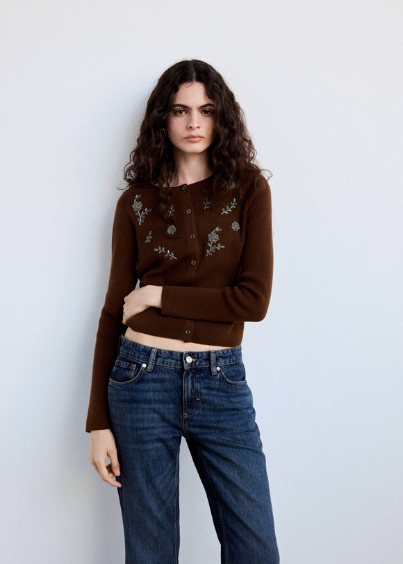MANGO FLORCITA 37035880-30 WOMEN SWEATER
