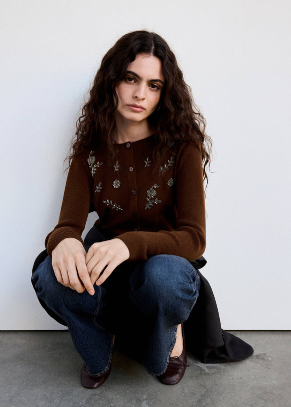 MANGO FLORCITA 37035880-30 WOMEN SWEATER