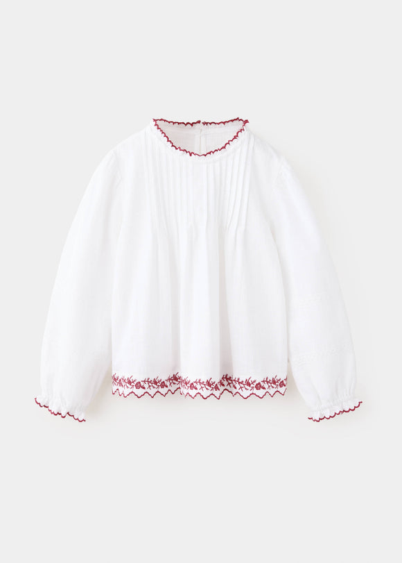 MANGO PUNTI 37036346-01 KIDS BABY GIRL BLOUSE