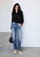 MANGO BASIC 37036729-99 WOMEN SHIRT-2