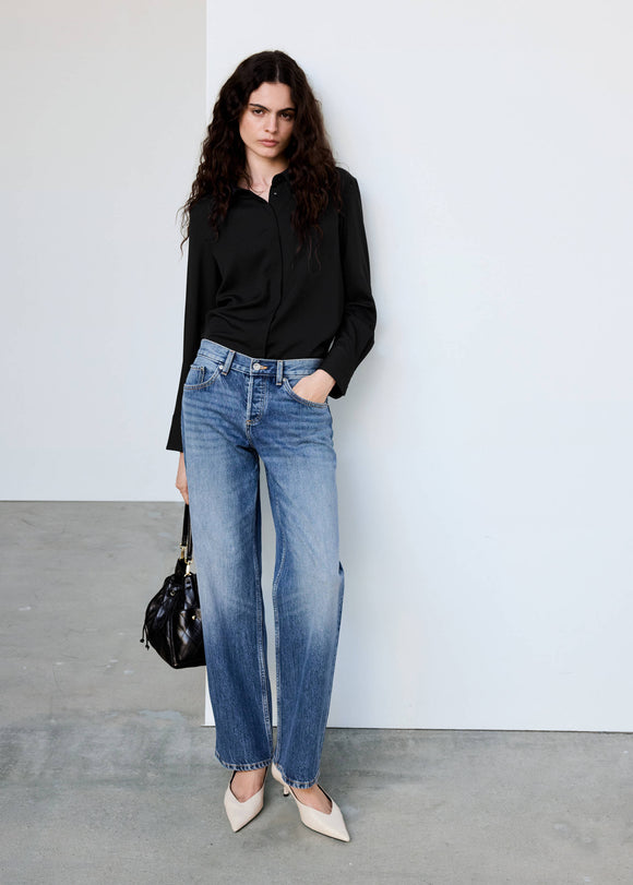 MANGO BASIC 37036729-99 WOMEN SHIRT