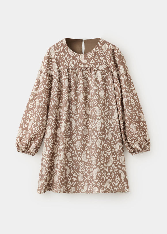 MANGO PAISLEY 37037937-08 KIDS GIRL DRESS