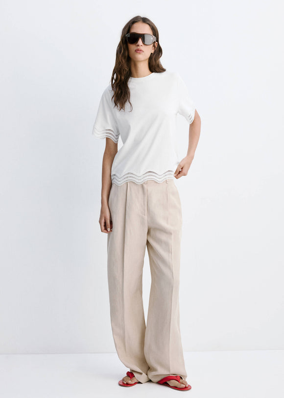 MANGO ONA 37041354-01 MANGO WOMEN T-SHIRT