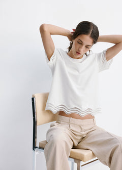 MANGO ONA 37041354-01 MANGO WOMEN T-SHIRT