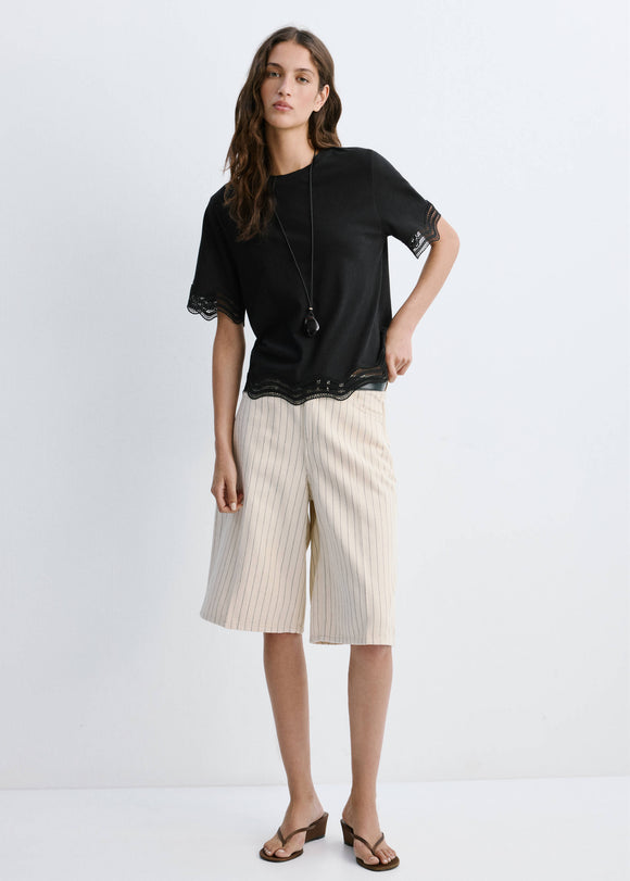 MANGO ONA 37041354-99 MANGO WOMEN T-SHIRT