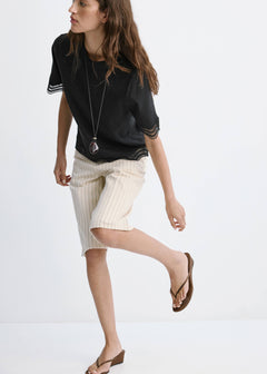 MANGO ONA 37041354-99 MANGO WOMEN T-SHIRT