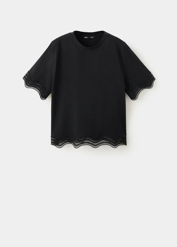 MANGO ONA 37041354-99 MANGO WOMEN T-SHIRT