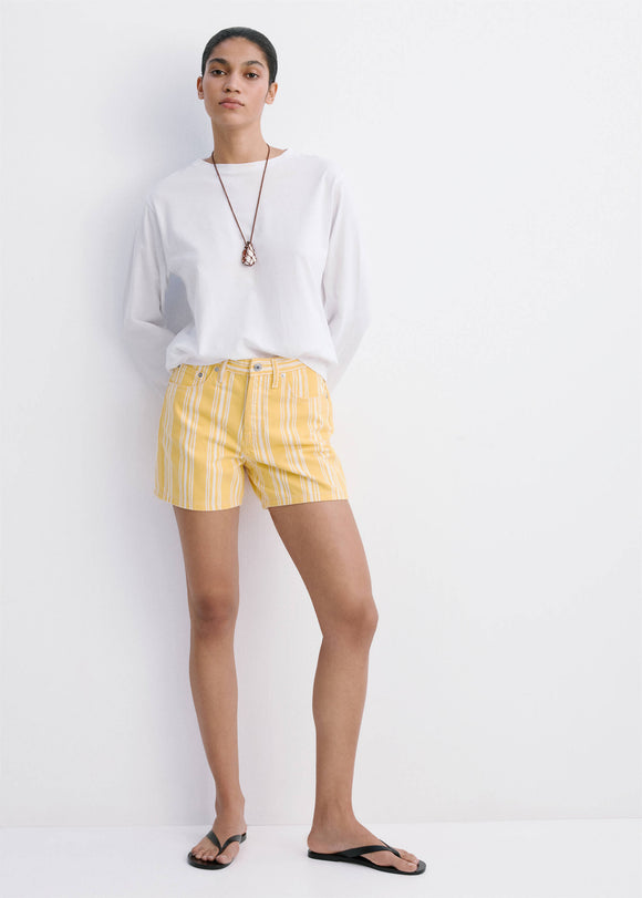 MANGO CORRETTO 37041377-12 MANGO WOMEN SHORT